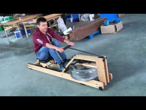 Гребной тренажер Hunter - испытание на заводе