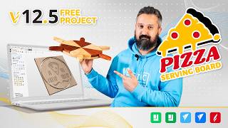 Pizza Serving Board | In the Labs Vectric | FREE CNC Projects