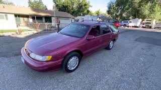 Match Highlights 1995 Ford Taurus Wagon solid driver
