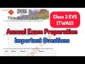 Class 3 EVS Chapter 10 / The World of Things / Annual Exam Question Paper / Annual Exam Important