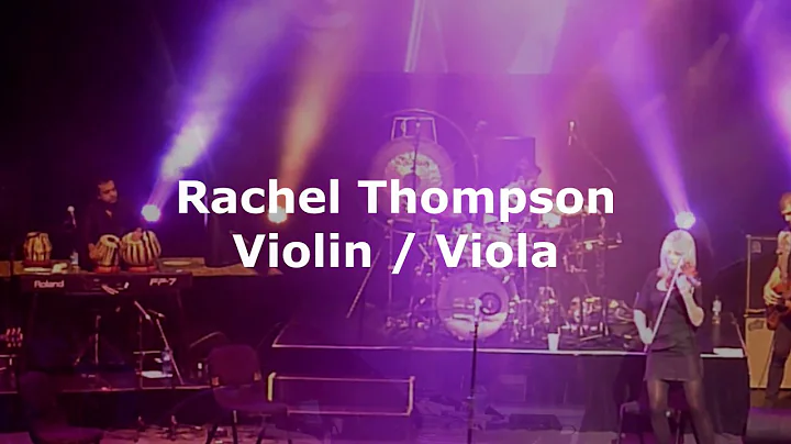 Rachel Thompson does a little improv leading into ...