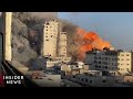 Dramatic Footage Shows Gaza Under Attack And Missiles Targeting Israel