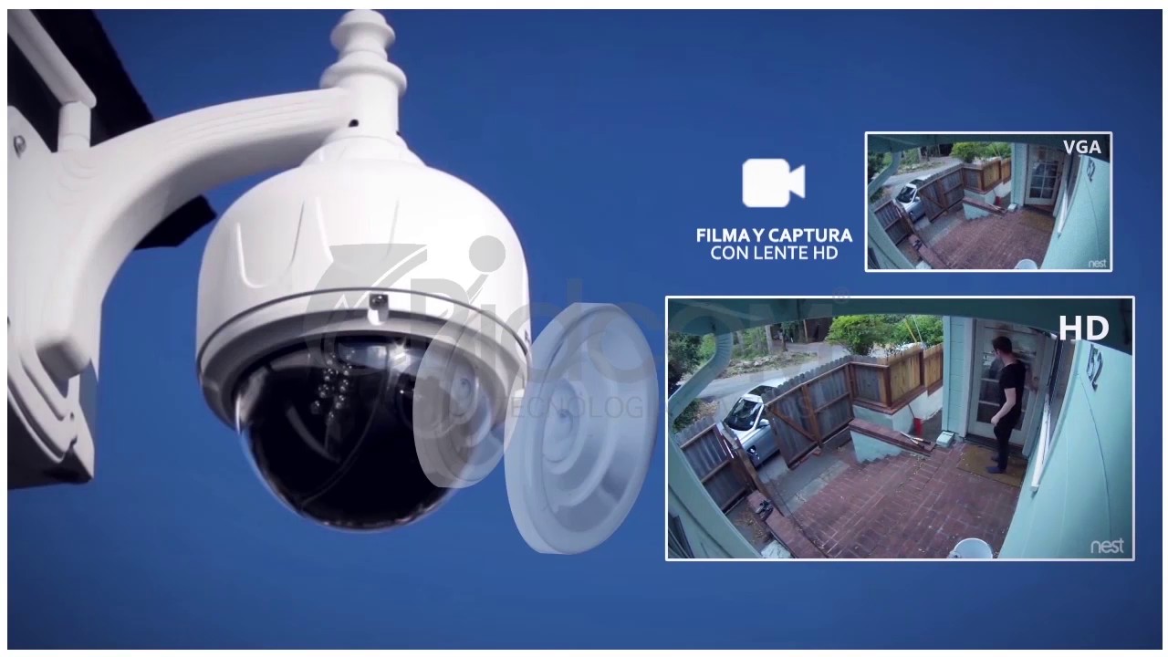 CÁMARA DE VIGILANCIA 360 GRADOS PARA CASA 