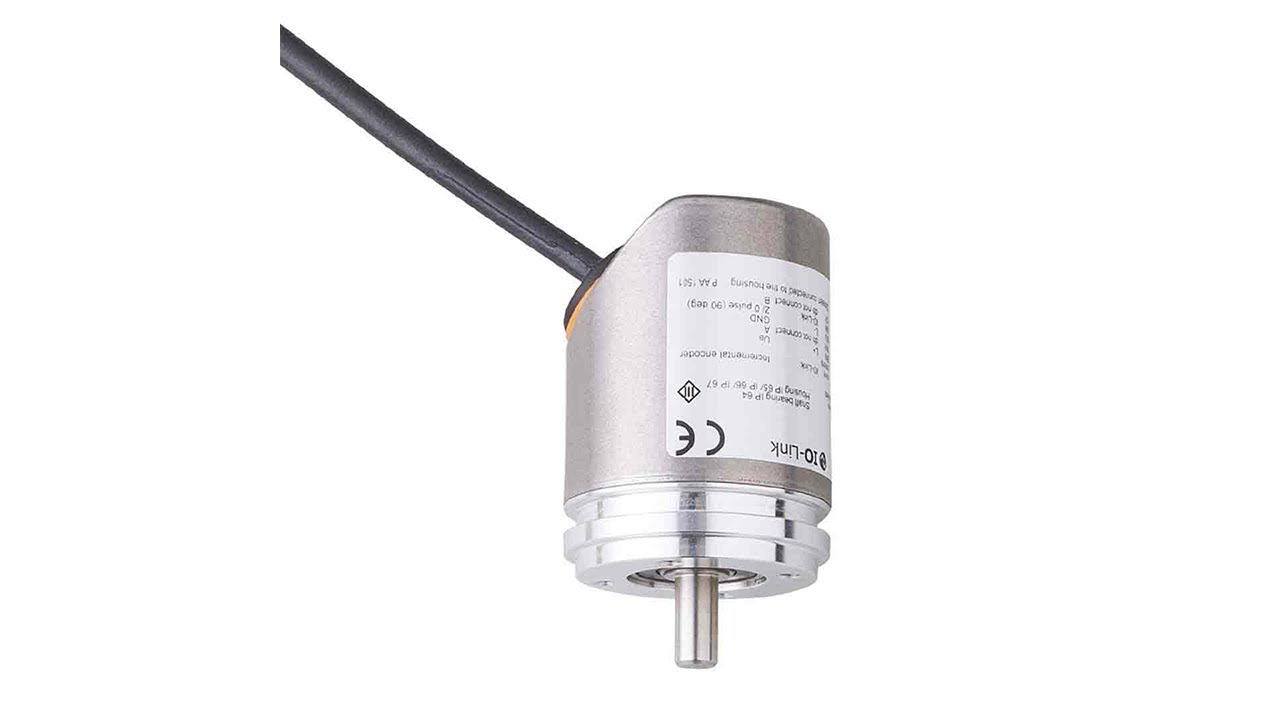 INCREMENTAL RB3500 IFM ENCODER - YouTube