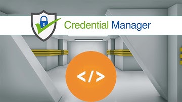Credential Manager Intro