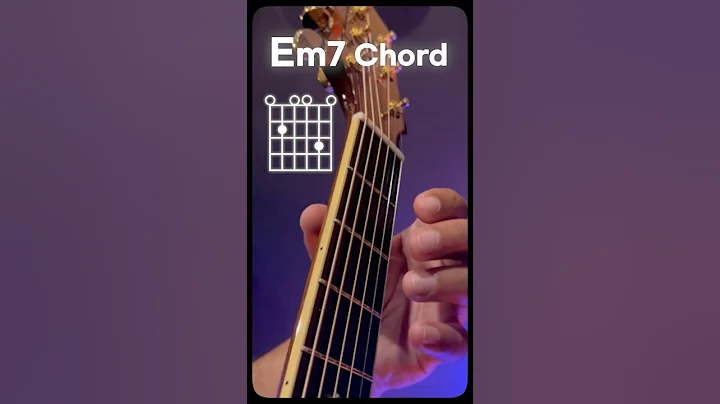 How to play the Em7 Chord on Guitar | Easiest Beginner Free Online Guitar Lessons