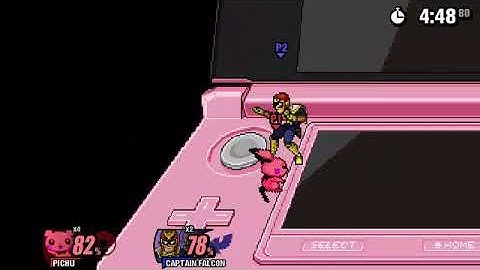 Super Smash Flash 2 Beta v1.1: Playing with Pichu