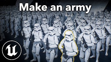 Unreal Engine 5 Beginner Tutorial Part 14 - Clone Characters