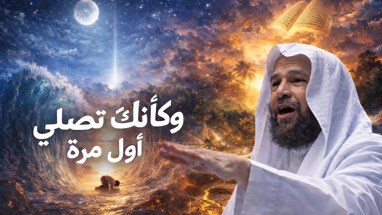 و كأنك تصلي اول مرة بعد سماع هذا الكلام