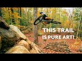 The first to ride an insane new trail