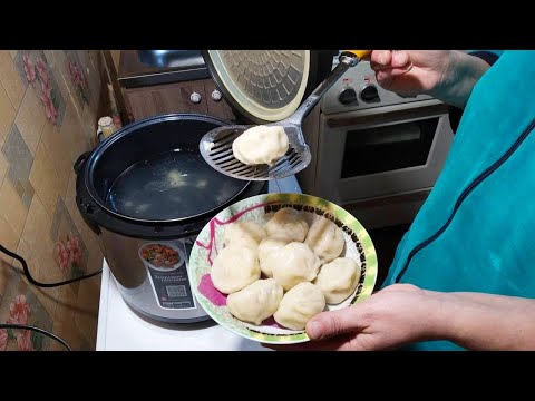 Как варить хинкали в мультиварке ?