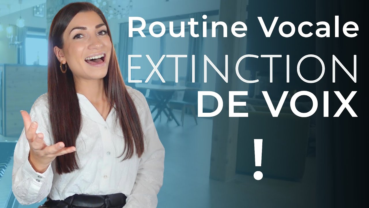 Extinction de voix ! Ma ROUTINE vocale pour retrouver une VOIX en pleine FORME RAPIDEMENT Extinction de voix ! Ma ROUTINE vocale pour retrouver une VOIX en pleine FORME RAPIDEMENT