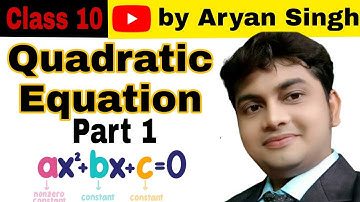 QUADRATIC EQUATION-1   ##BY ARYAN SIR##