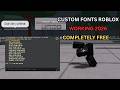 How to change Roblox font in 2026🚨
