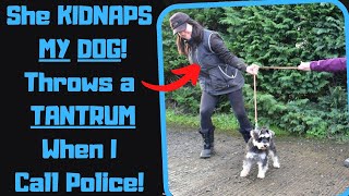 r\/EntitledPeople - Crazy Karen ABDUCTS MY SERVICE DOG! She \\