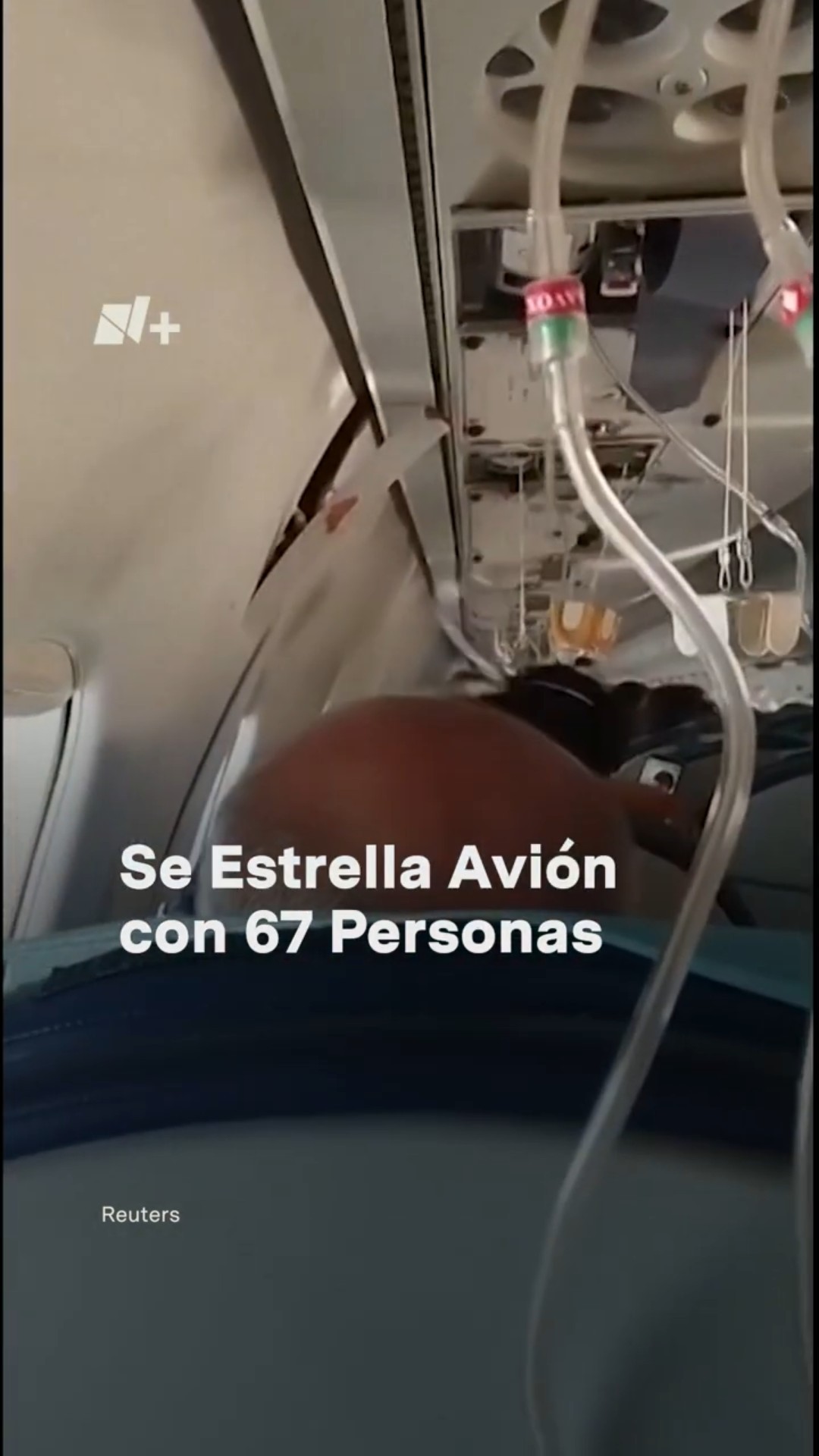 Se estrella avión con 67 personas #nmas #shorts #avion
