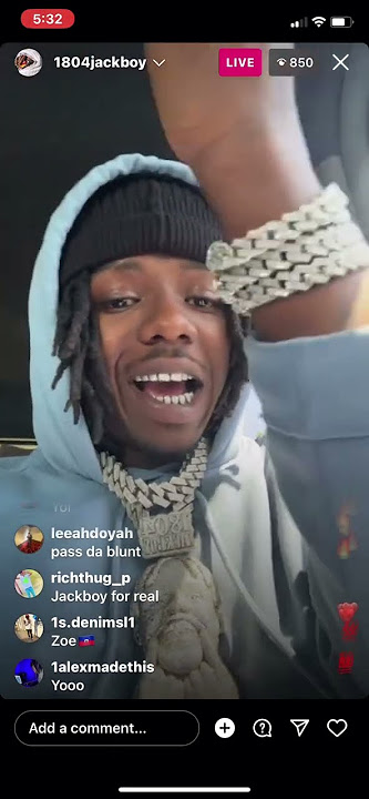 1804 Jackboy still Bumping Koly P through the HOOD 🔥💯