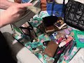 Packing my new satchel- no talking or tapping!