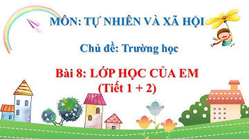 TNXH LỚP 1 TUẦN 8 - LỚP HỌC CỦA EM