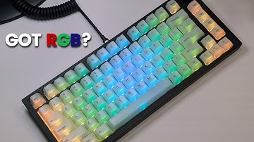 Glorious Polychroma Keycaps Review and Sound Test