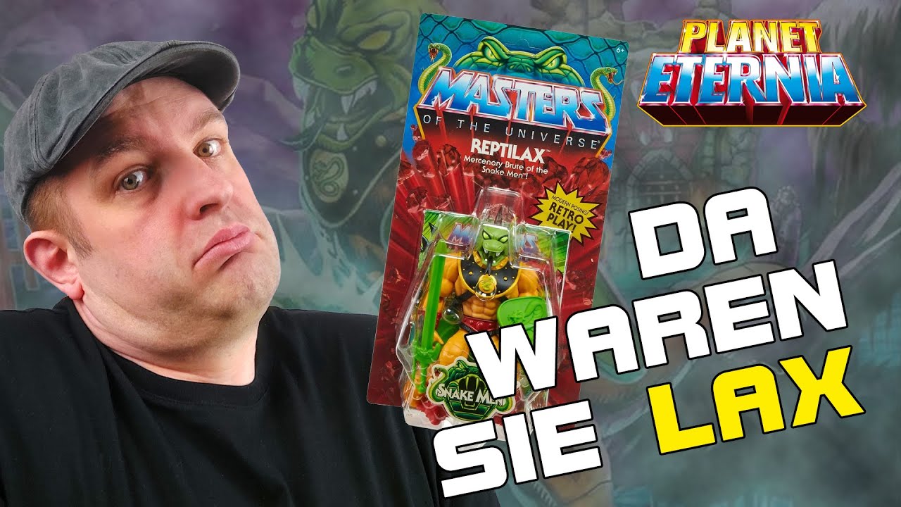 Da waren sie lax: Reptilax (MotU Origins) | PlanetEternia