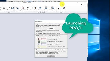 PRO/II how to import OLI chemistry in PRO/II video