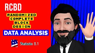 Randomized Complete Block Design Rcbd - Data Analysis In Statistix 8.1