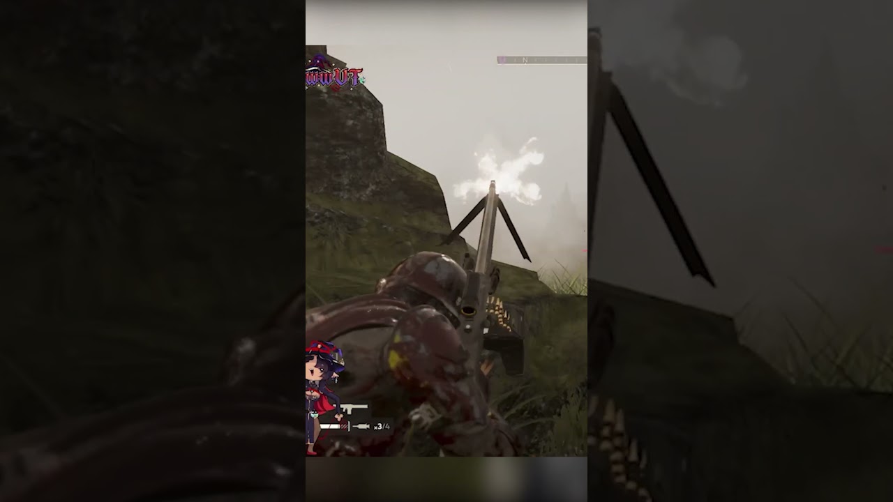 Helldivers 2 is fun 🪲🤖 #vtuber #envtuber #envtubers #shorts #helldivers2