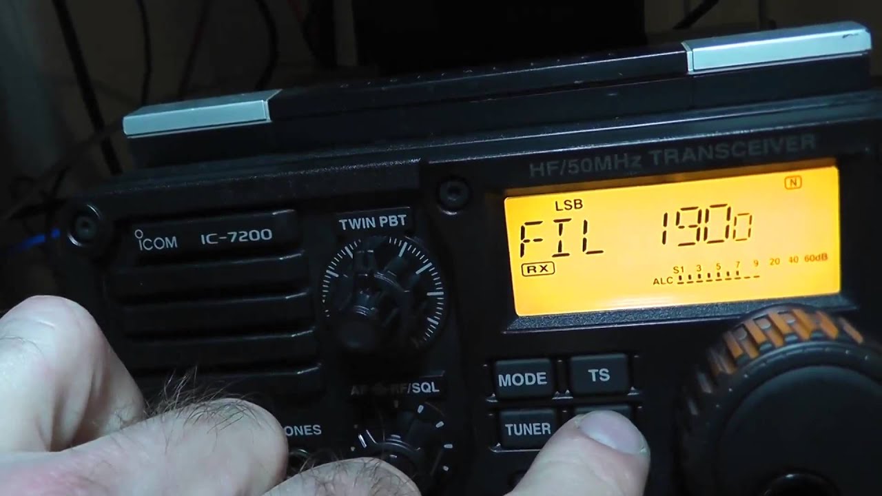 IC-7200 IF DSP Experimenation