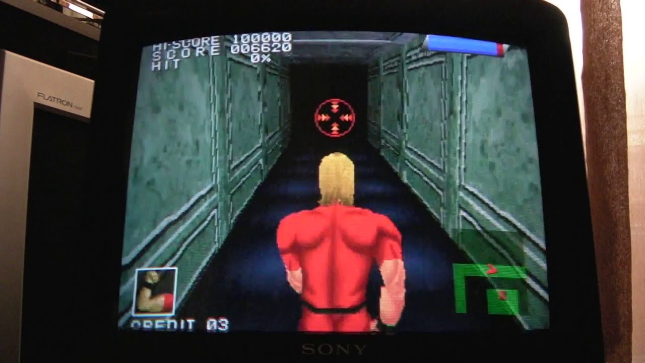 Space Adventure COBRA -The Shooting- PlayStation CRT Gaming