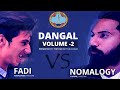 Fadi vs nomalogy  dangal 2  desi rap battle  theysee battle league