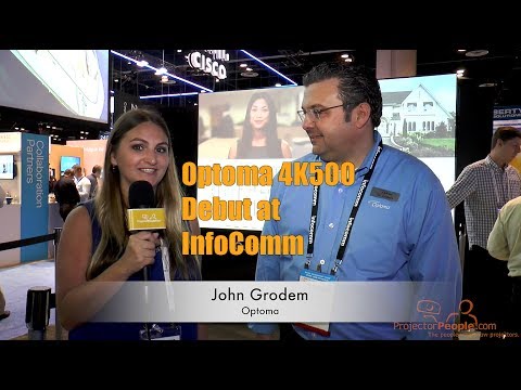 InfoComm 2017:  Optoma Reveals New 4K500 4K UHD projector