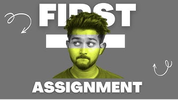 MY FIRST ASSIGNMENT | Cohort 4.0 | ft @TharunSpeaks |Not just a Video Editing Course
