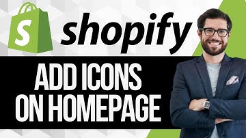 How To Add Icons on Home Page in Shopify