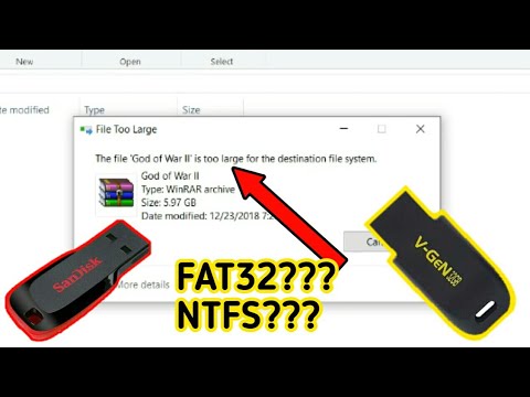 Video: Apakah ntfs memiliki batas ukuran file?