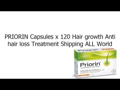 Priorin Capsules X 120 Hair Growth Anti Hair Loss Treatment Shipping ...