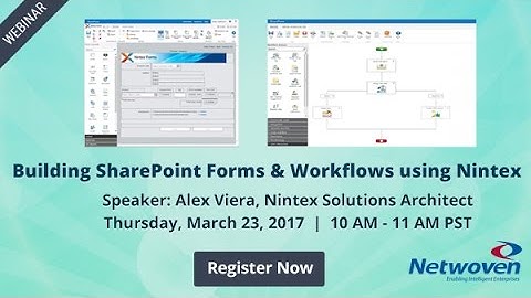 Building SharePoint O365 Forms and Workflows March 23