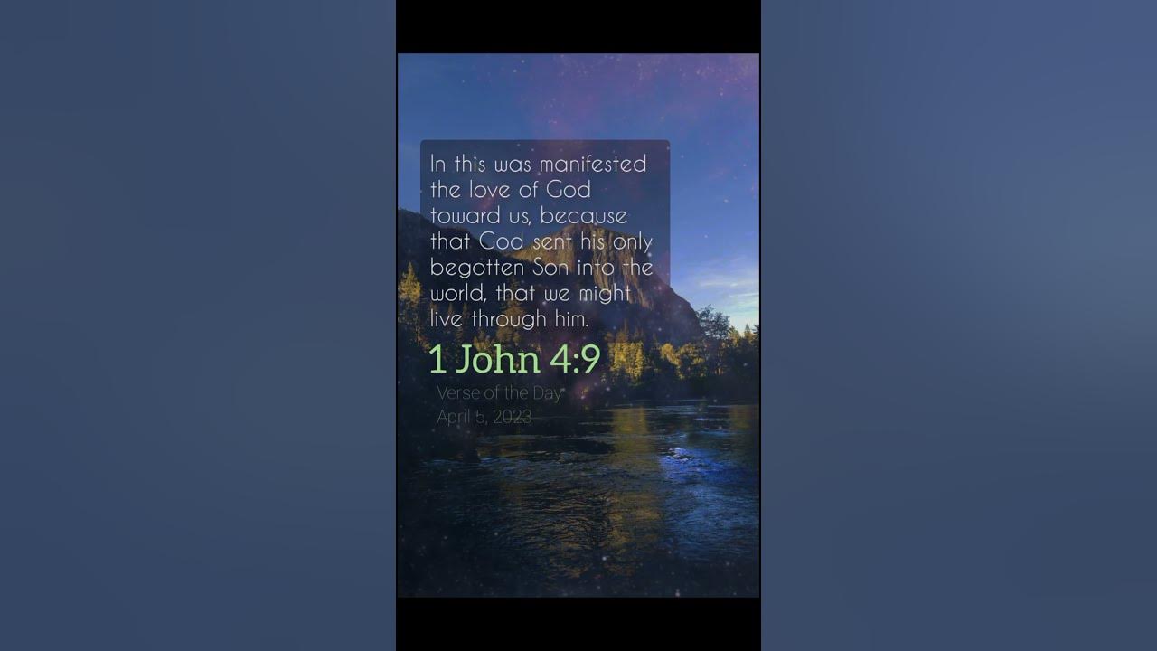 foryou-religion-bibleverseoftheday-morningprayer-bible-god-1-john