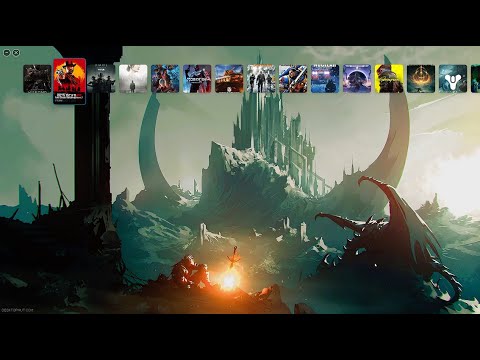 One Game Launcher - MYUI - Live background