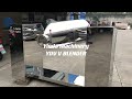 V blender v cone mixer for dry powder mixing with the forced agitator