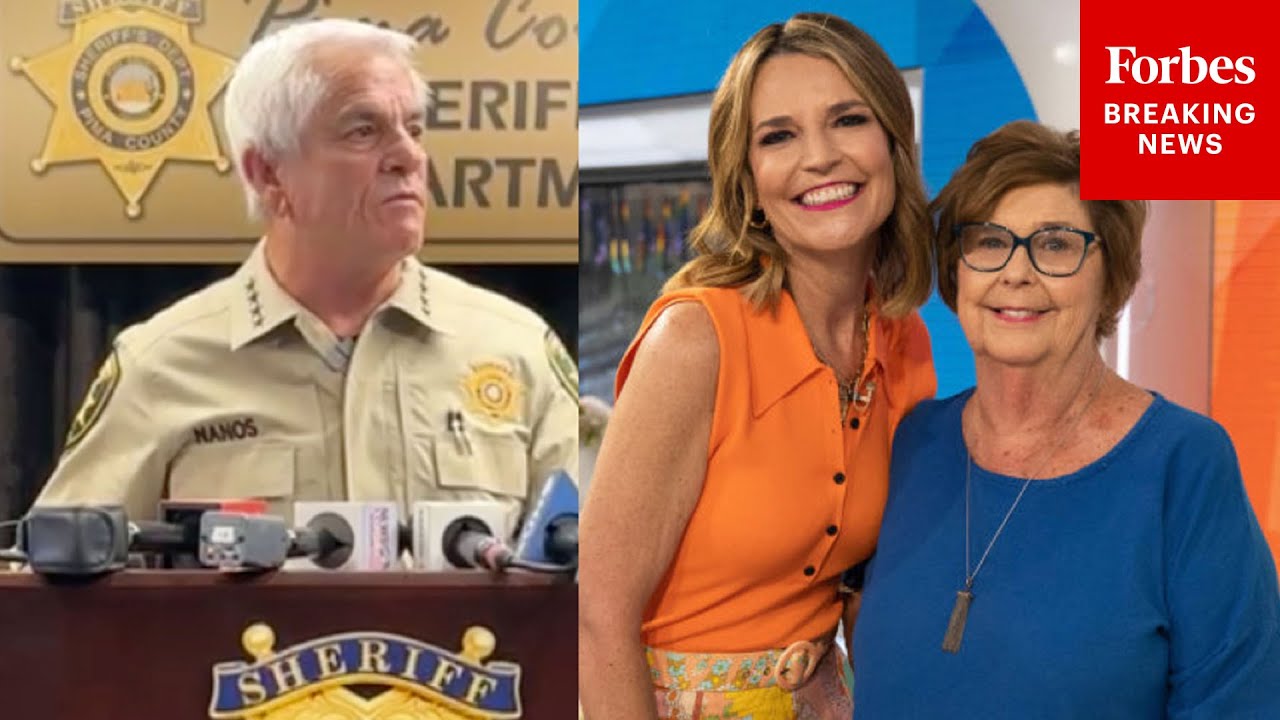 BREAKING NEWS: Pima County Sheriff Gives Update On Search For Nancy Guthrie, Savannah Guthrie's Mom