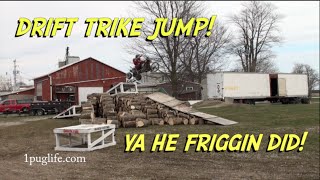 the double decker drift trike jump