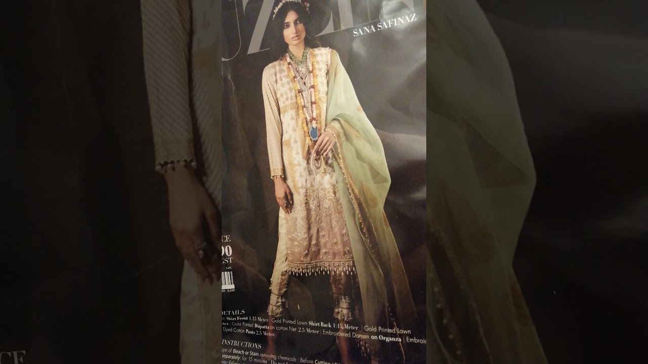 1A Sana Safinaz luxury Muzlin 2020