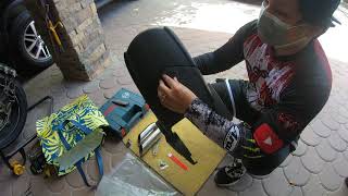 Kawasaki Z1000 2012 Steering Damper Installation & Fender Extender Installation