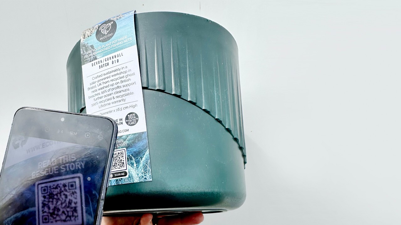 Ecotraceability® On Our Recycled Ocean Plastic Products