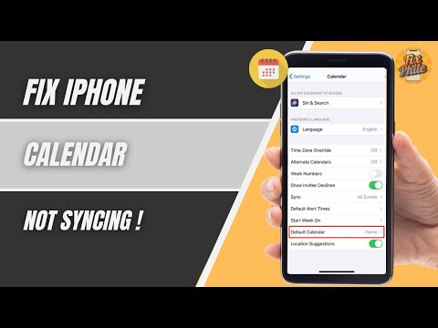 How To Fix Calendar Not Syncing With iPhone (2025)