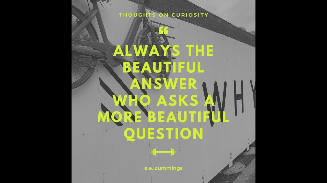 Start Improving Your Curiosity!