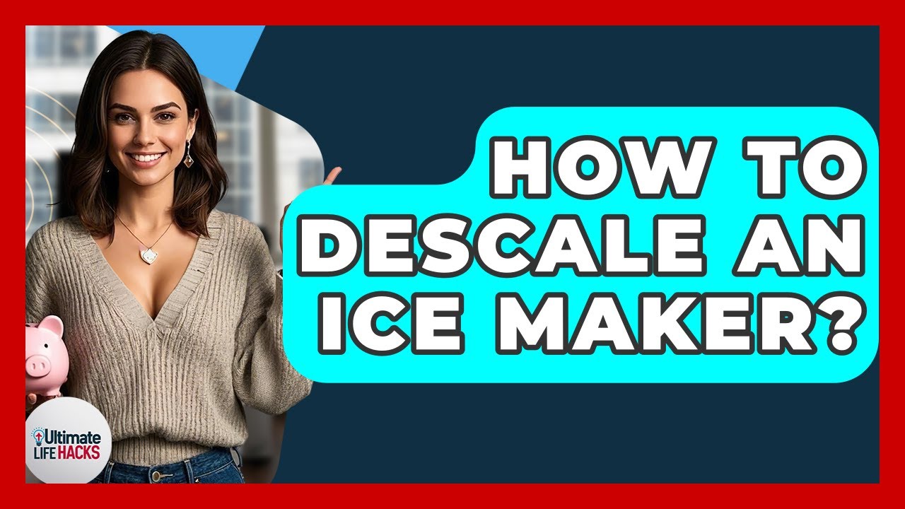 How to Descale an Ice Maker: Easy Steps for Sparkling Ice