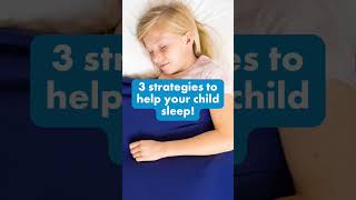3 Strategies for Bedtime!