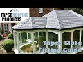 Tapco slate animated fitting guide